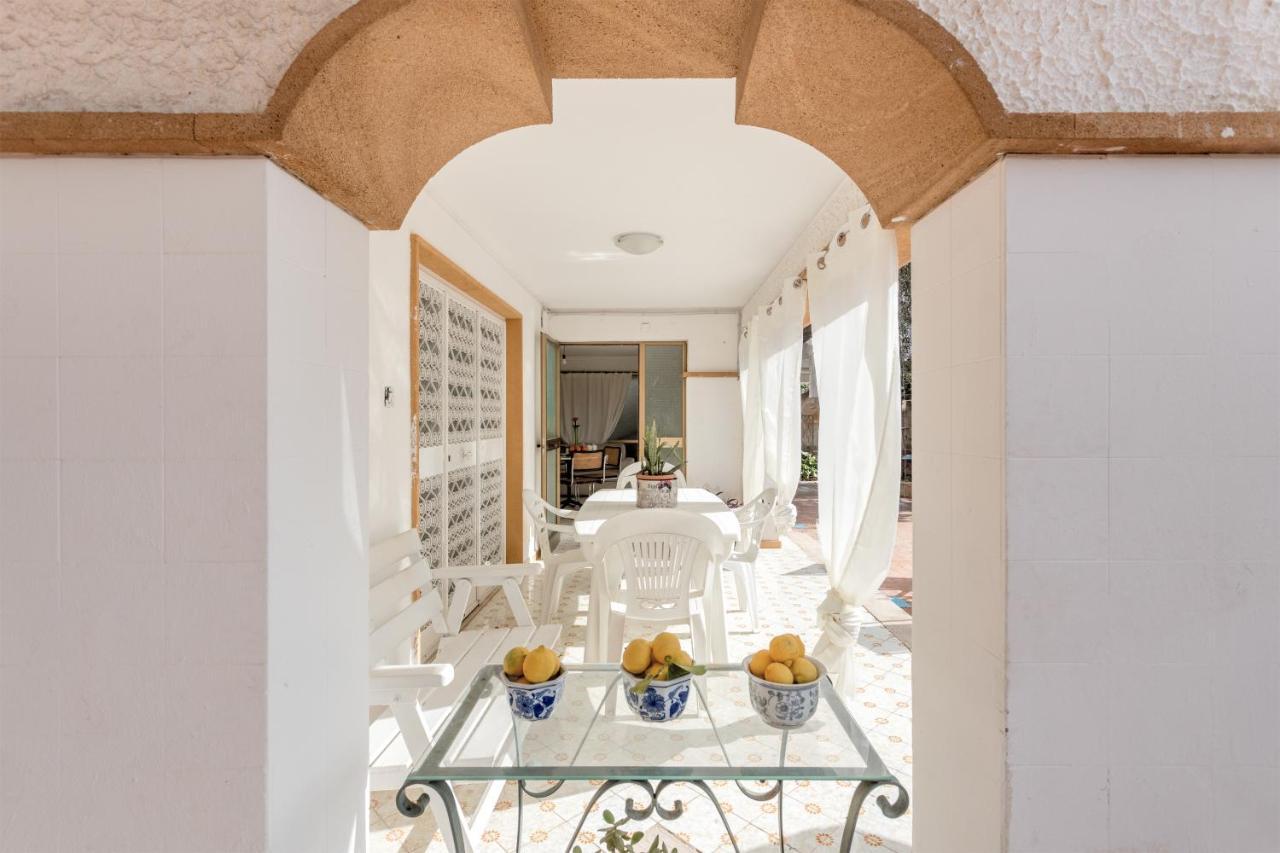 Casa In Villa A Mondello-700M Dal Mare ปาแลร์โม ภายนอก รูปภาพ